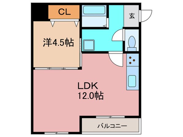 千林ロイヤルハイツの物件間取画像